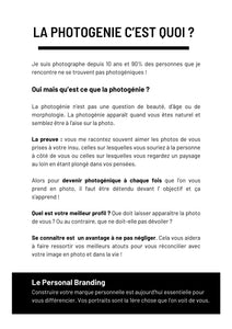 E-book / Les secrets pour devenir photogénique